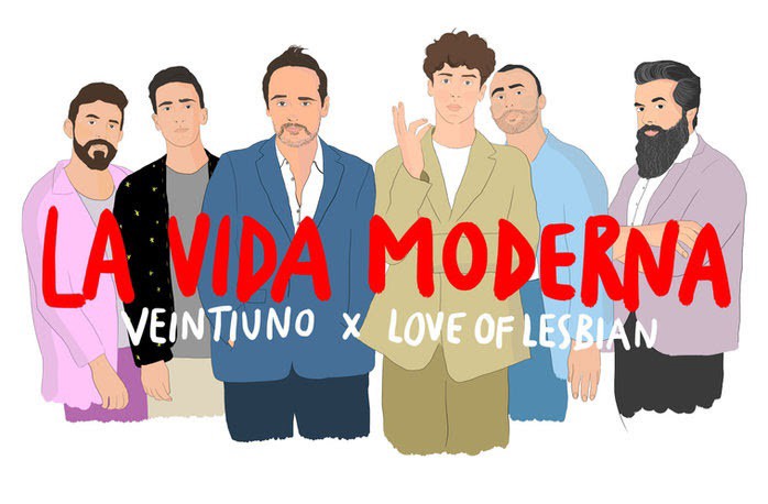 Los toledanos Veintiuno publican este viernes 'La vida moderna' junto a Love Of Lesbian