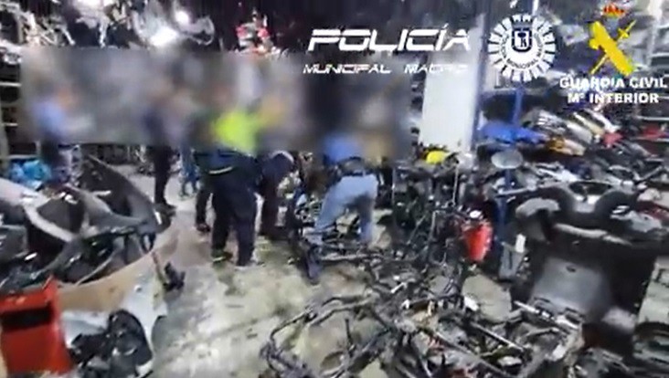 16 Detenidos En Una Operación Contra Una Banda Que Robaba Y Desguazaba Vehículos