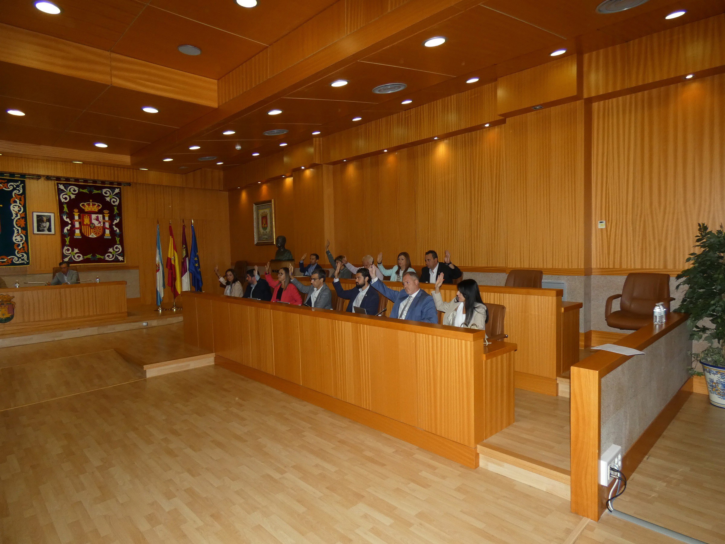 Pleno en el Ayuntamiento de Talavera