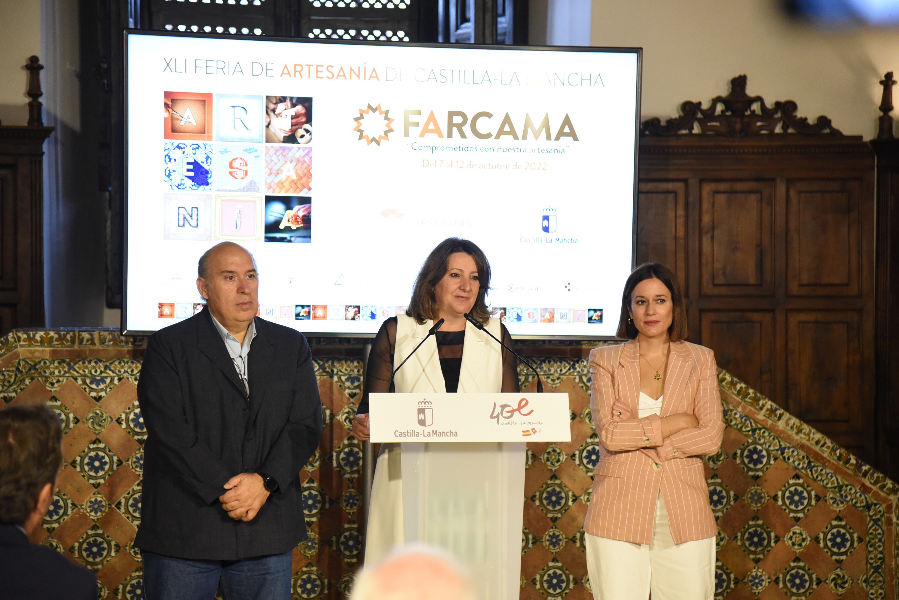 Presentación de la XLI edición de la Feria de Artesanía de Castilla-La Mancha.