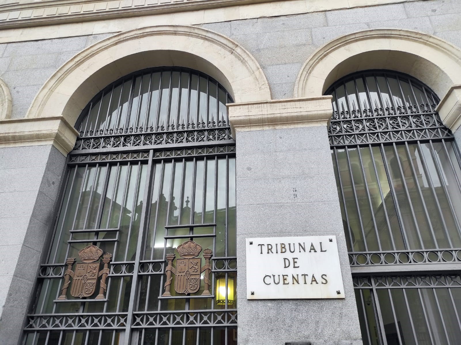 Archivo - Fachada del Tribunal de Cuentas, en Madrid.