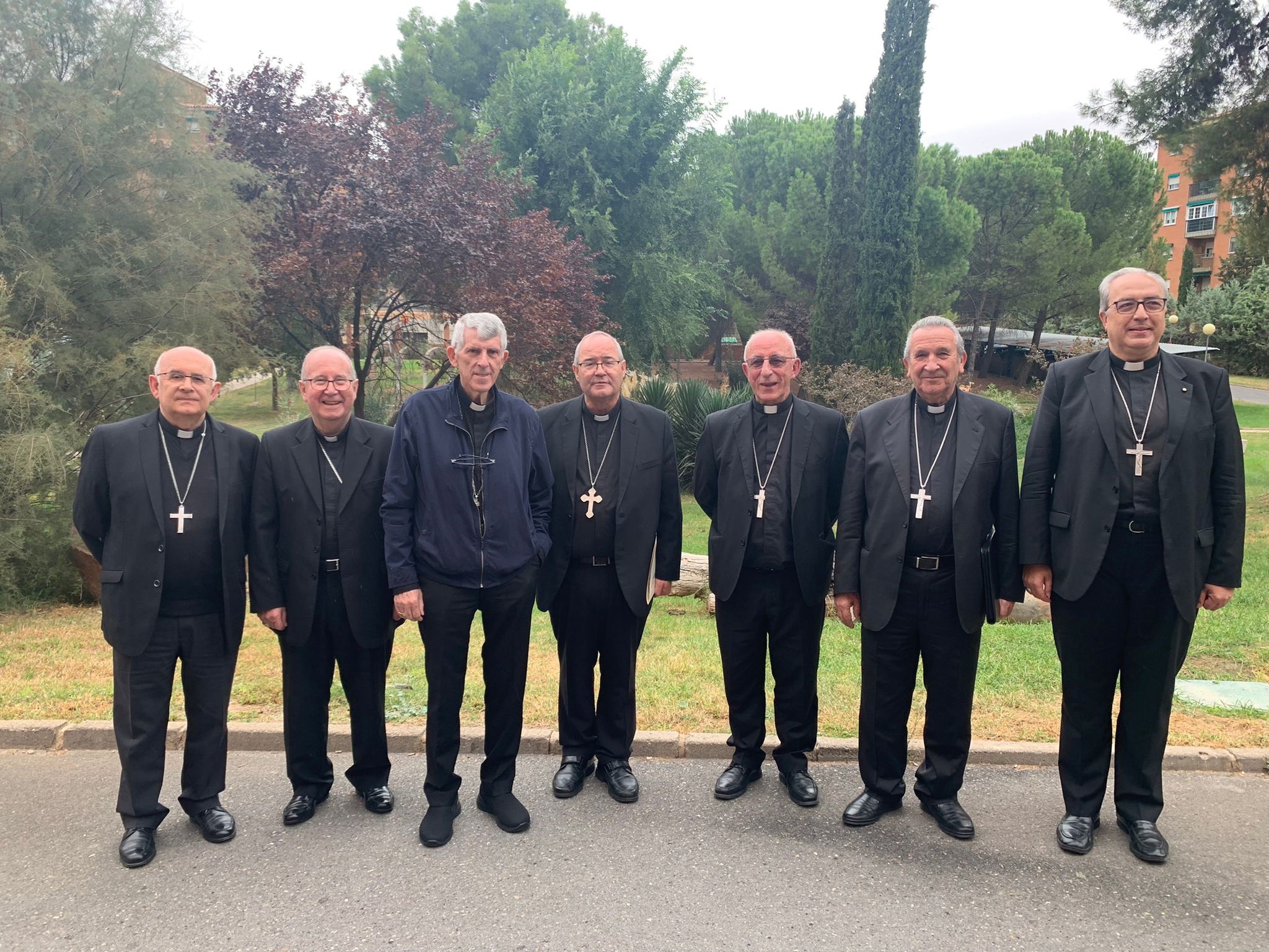 Obispos de las cinco diócesis de Castilla-La Mancha.