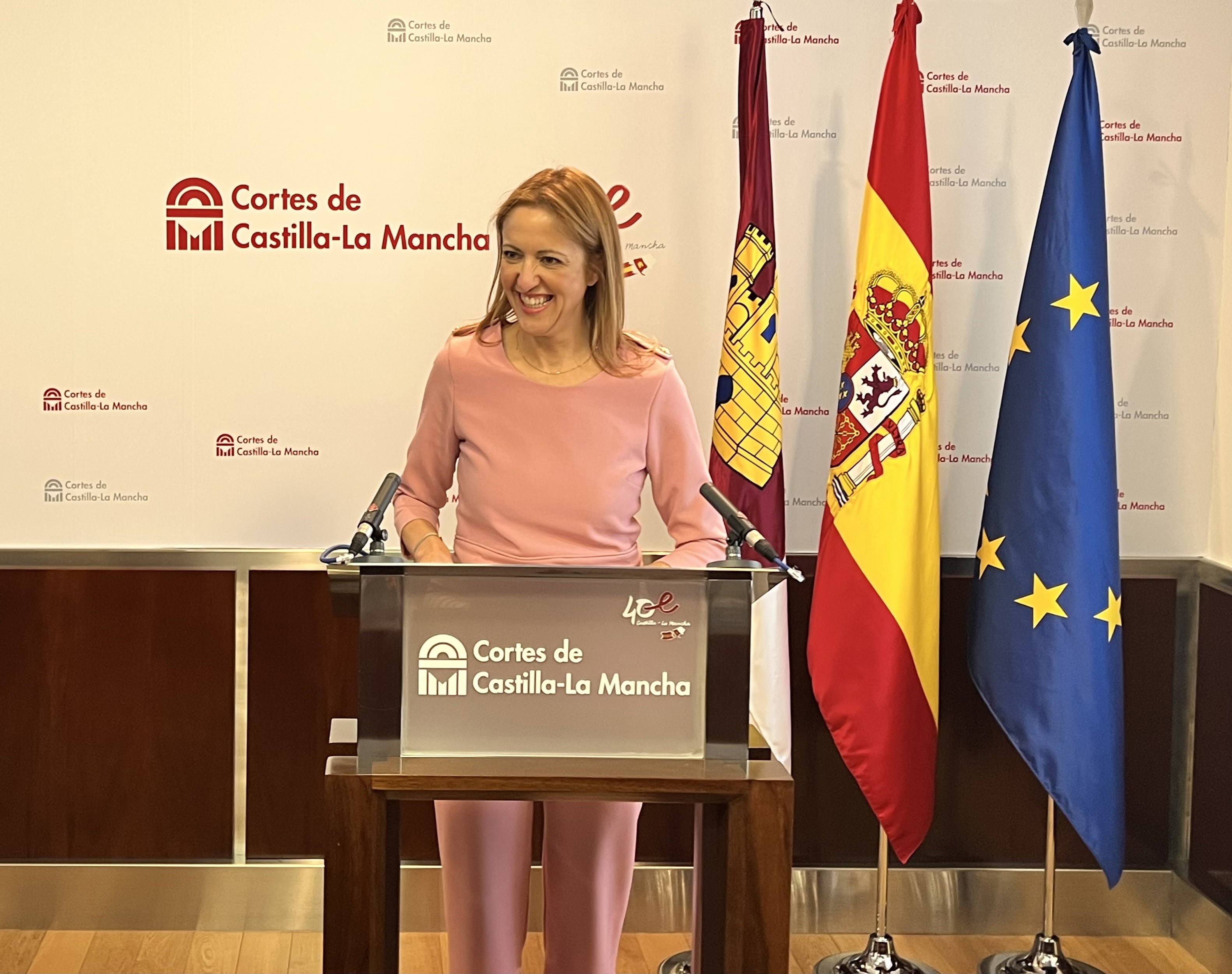 Cristina Maestre, portavoz del PSOE de C-LM