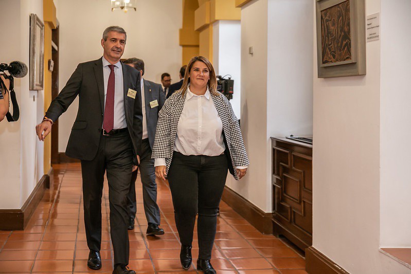 La presidenta de la Federación de Municipios y Provincias de Castilla-La Mancha (FEMPCLM), Tita García Élez