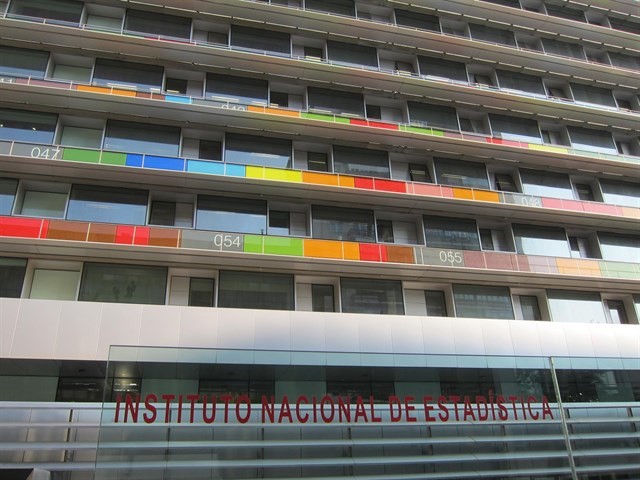 Archivo - Recurso, fachada, Instituto Nacional de Estadística