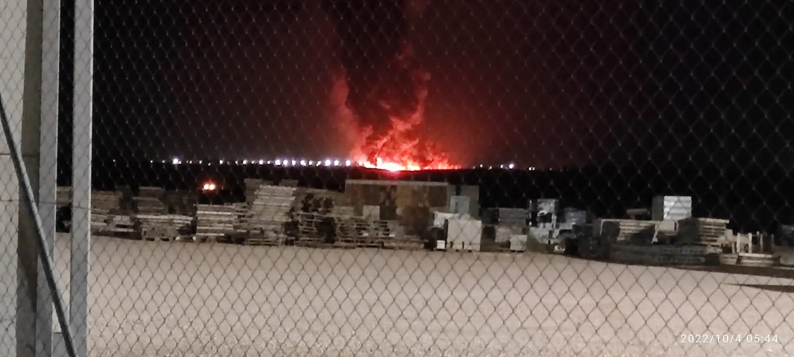 Incendio en una planta de reciclaje de Tarancón.