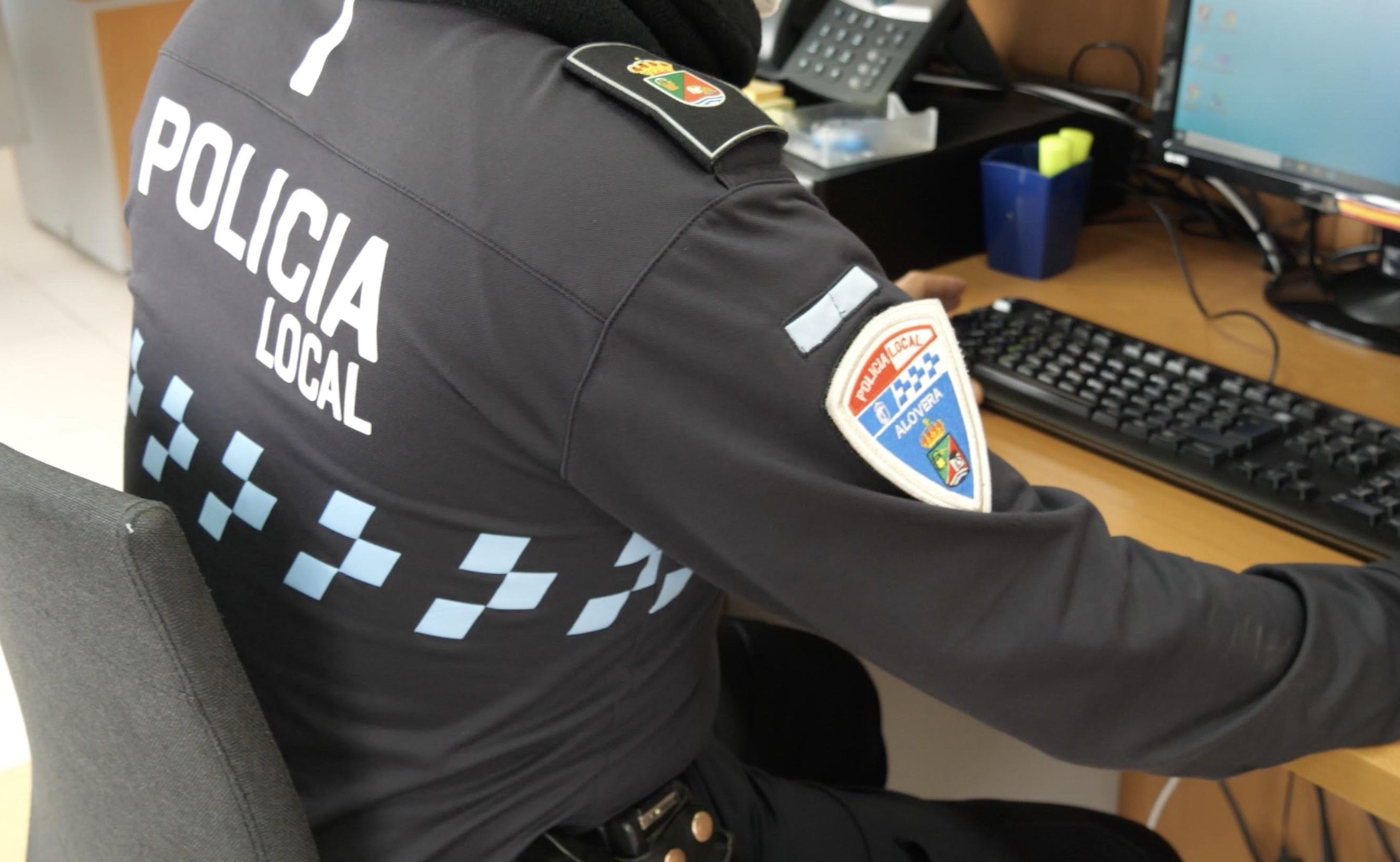 Archivo - Policía Local de Alovera.