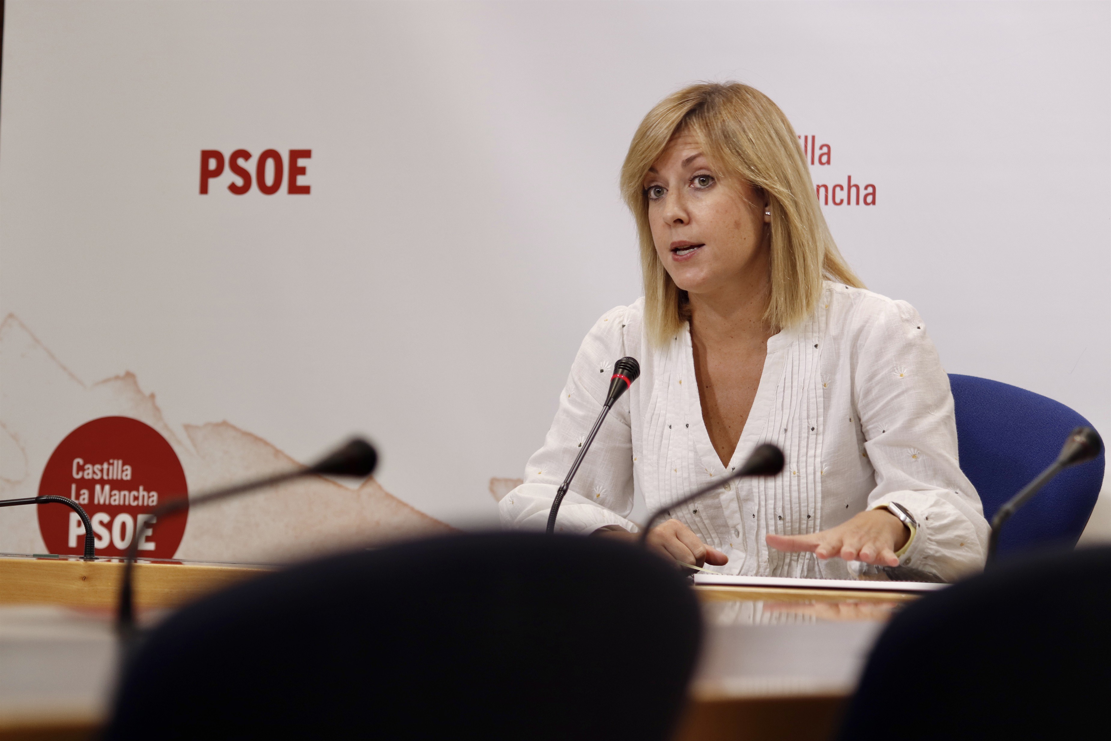 La portavoz del grupo socialista en las Cortes regionales, Ana Isabel Abengózar