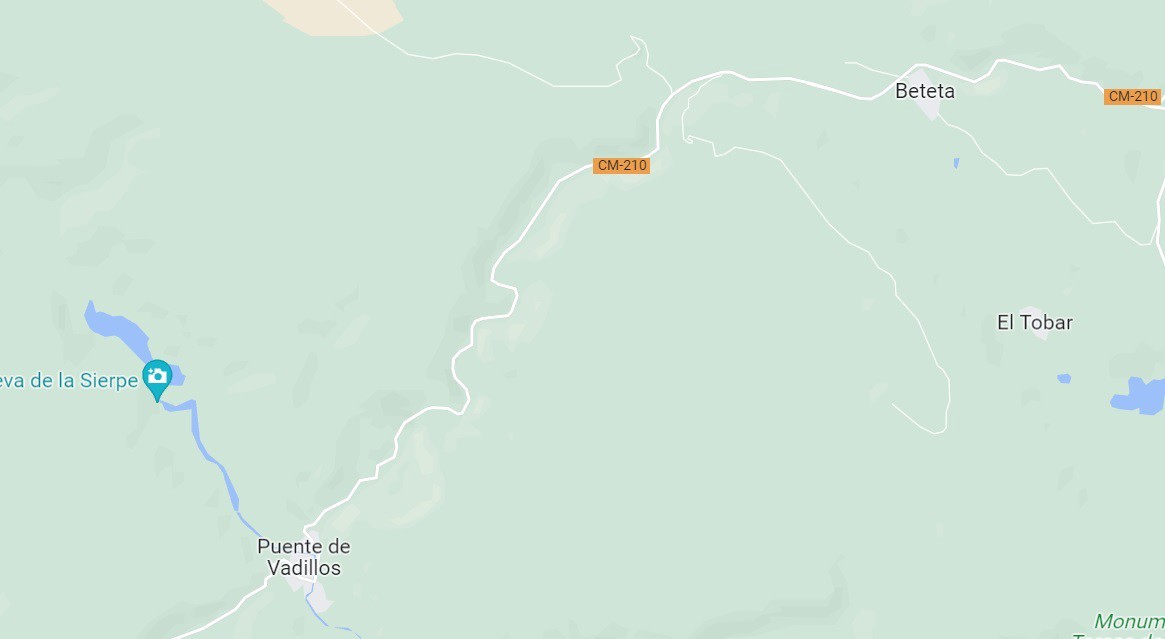Archivo - Imagen del embalse de Molino de Chincha en Google Maps