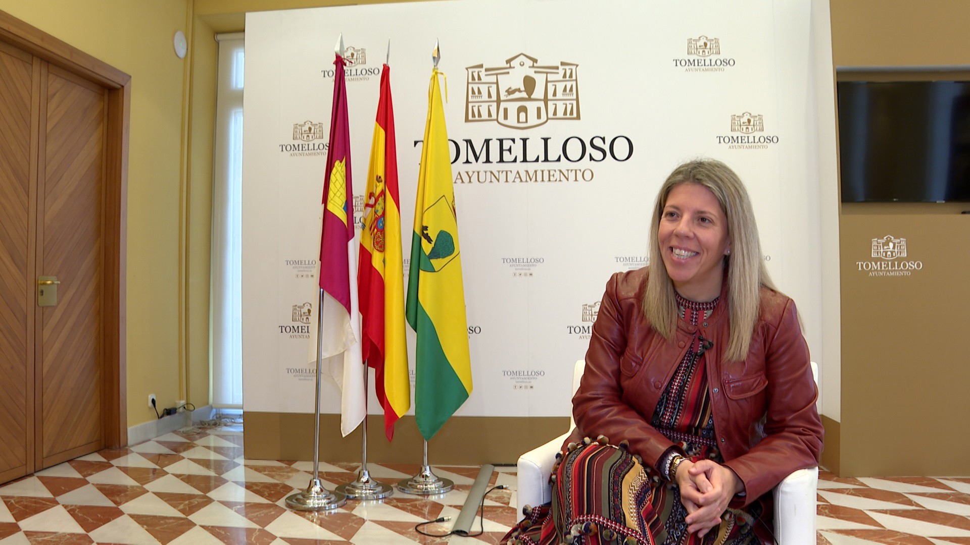 La alcaldesa de Tomelloso, Inmaculada Jiménez, en entrevista con 