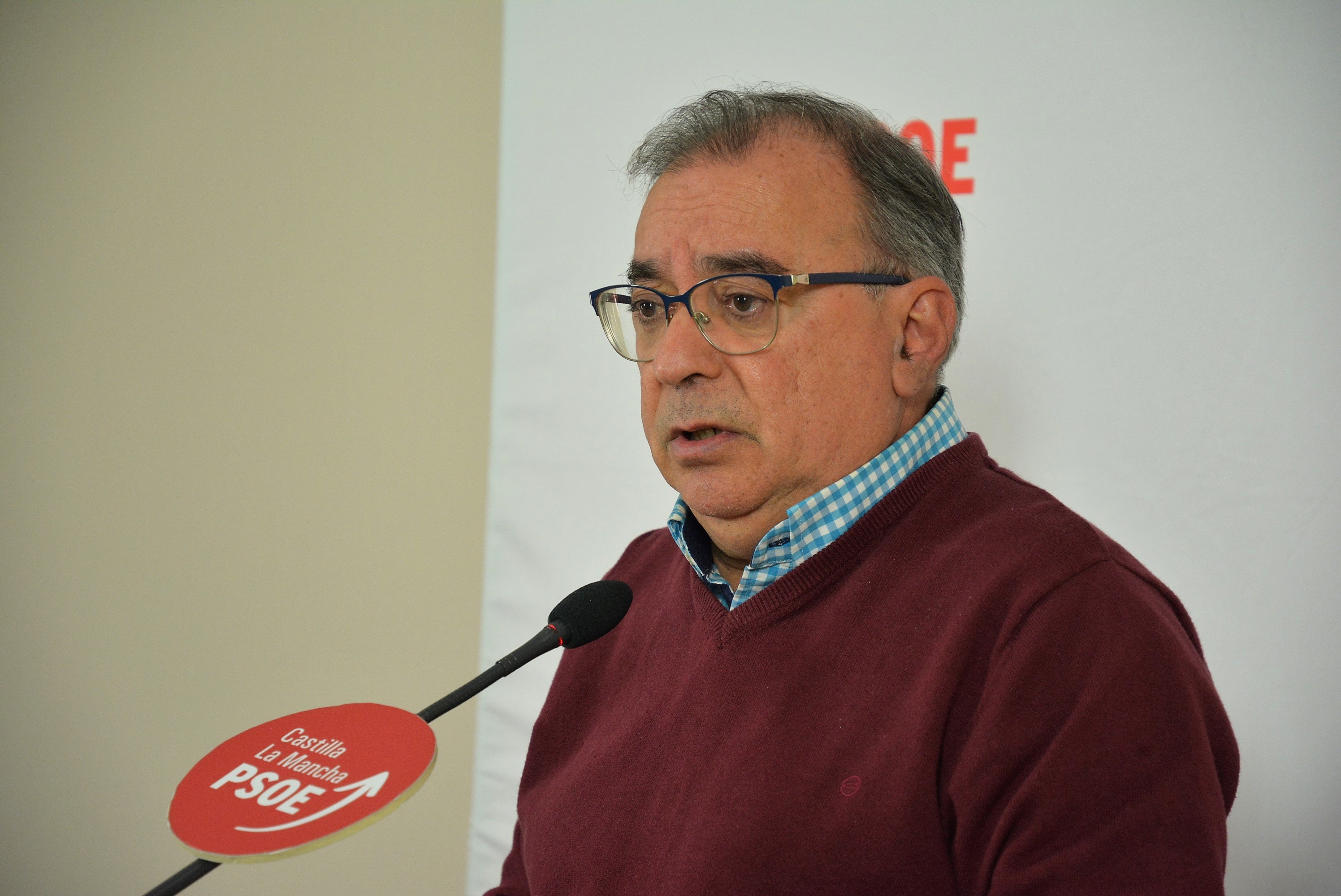 El presidente del Grupo Parlamentario Socialista en las Cortes de C-LM, Fernando Mora