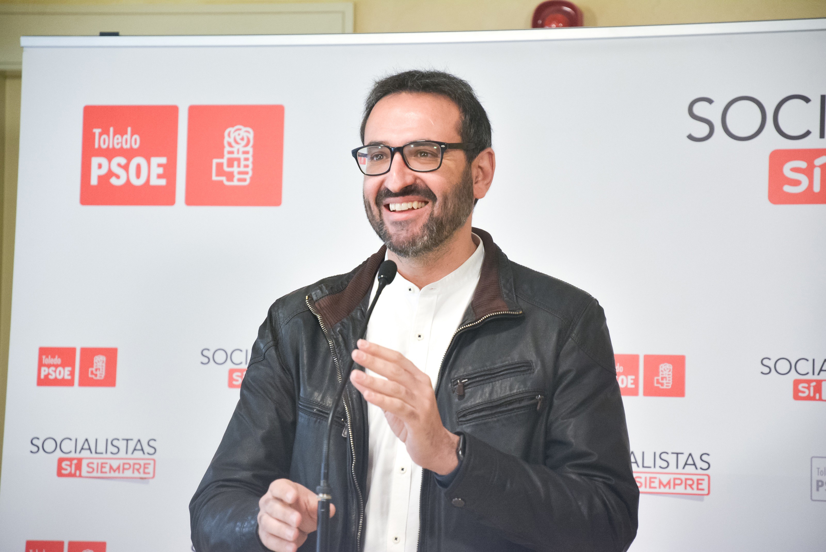El secretario de Organización del PSOE de Castilla-La Mancha, Sergio Gutiérrez