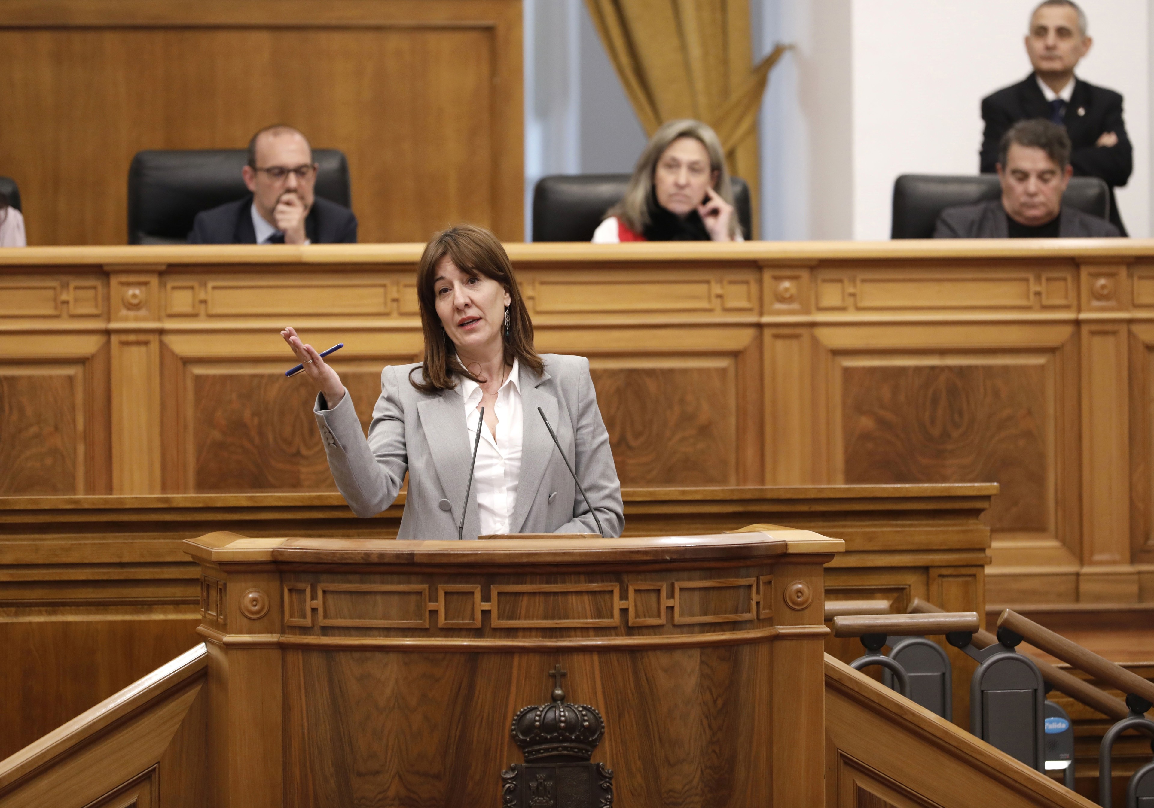Blanca Fernández, en sede parlamentaria