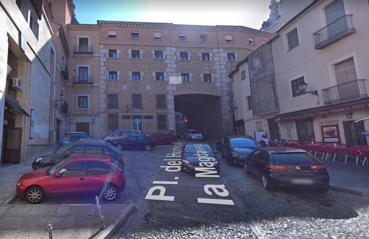 Archivo - Plaza Horno de la Magdalena de Toledo en Google Street View