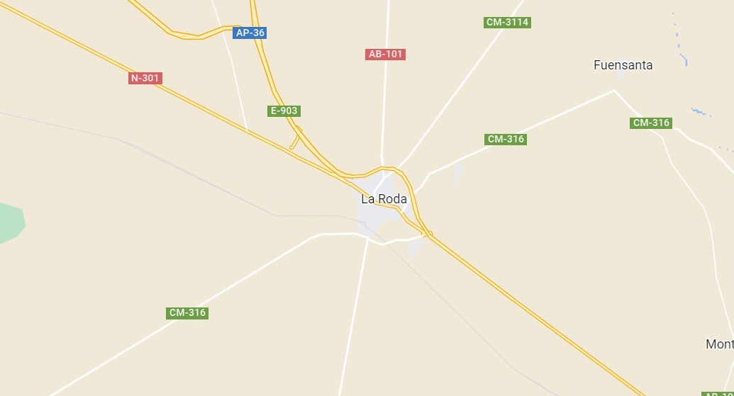 Archivo - Imagen de La Roda en Google Maps