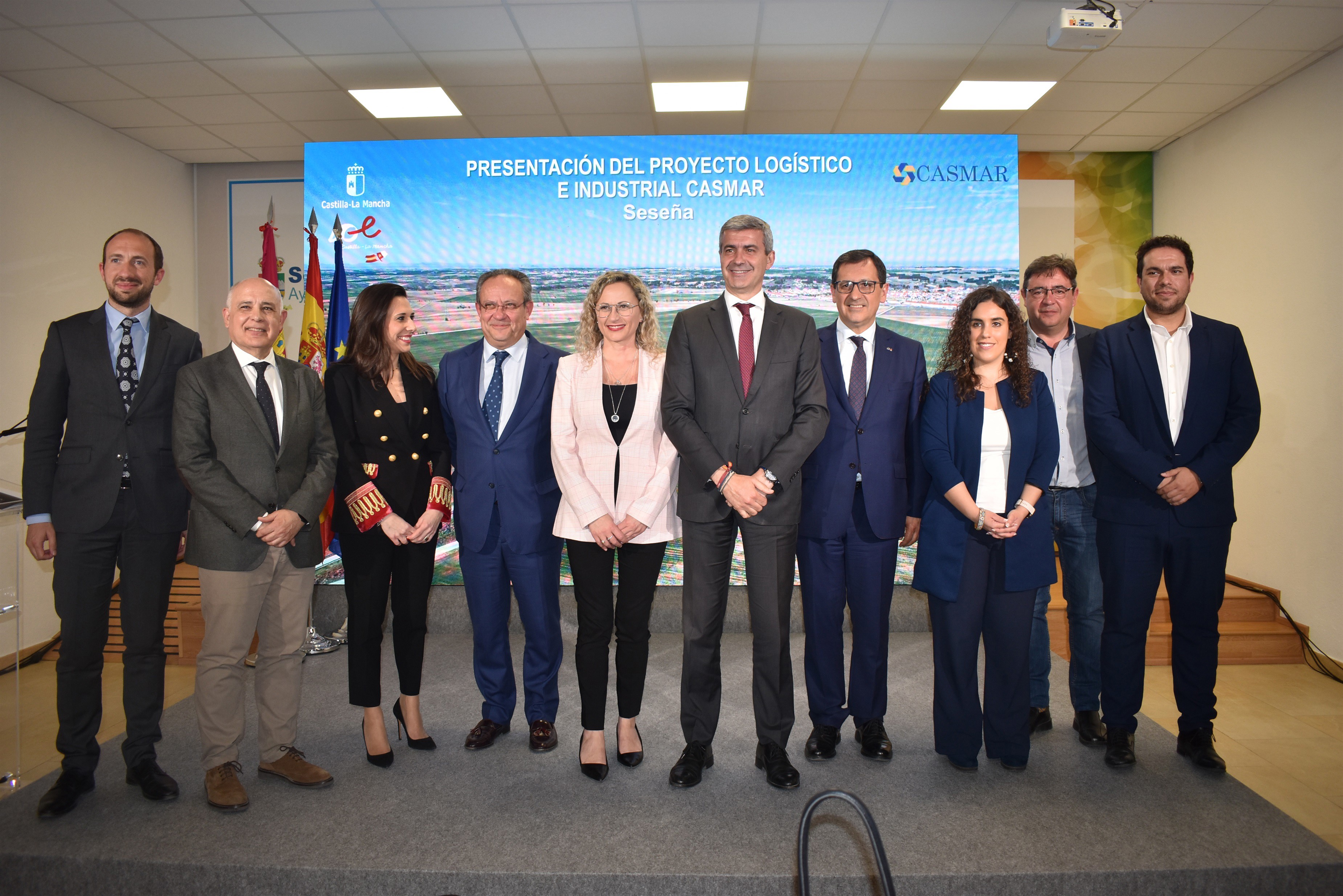 El Gobierno de Castilla-La Mancha ha impulsado, junto con el Ayuntamiento de Seseña y el grupo EPSA, el proyecto CASMAR para la creación de un parque industrial logístico digital que supondrá la generación de 12.000 puestos de trabajo.