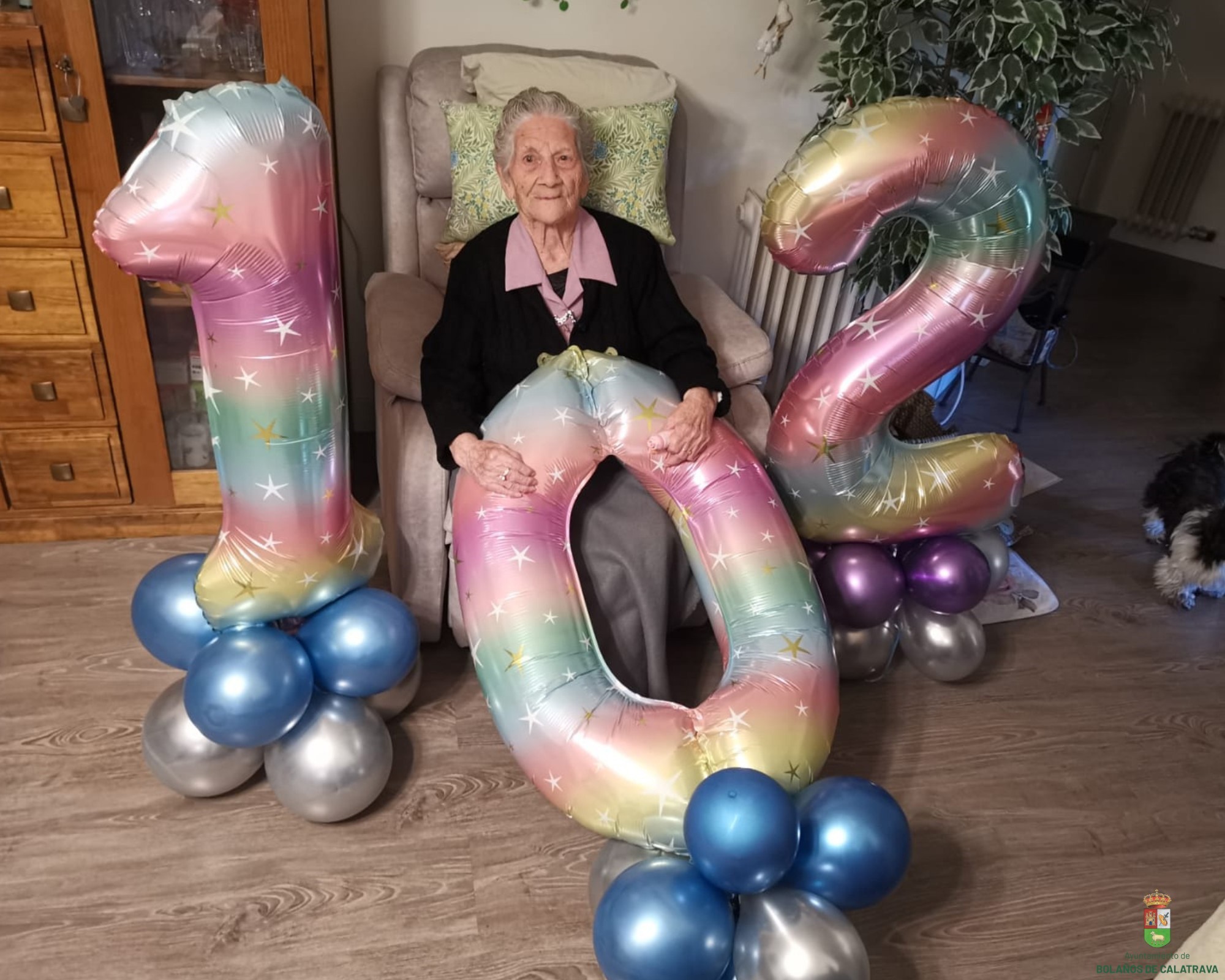 Cumple 102 años Mª Dolores Díaz-Pintado, la mujer más longeva de Bolaños de Calatrava