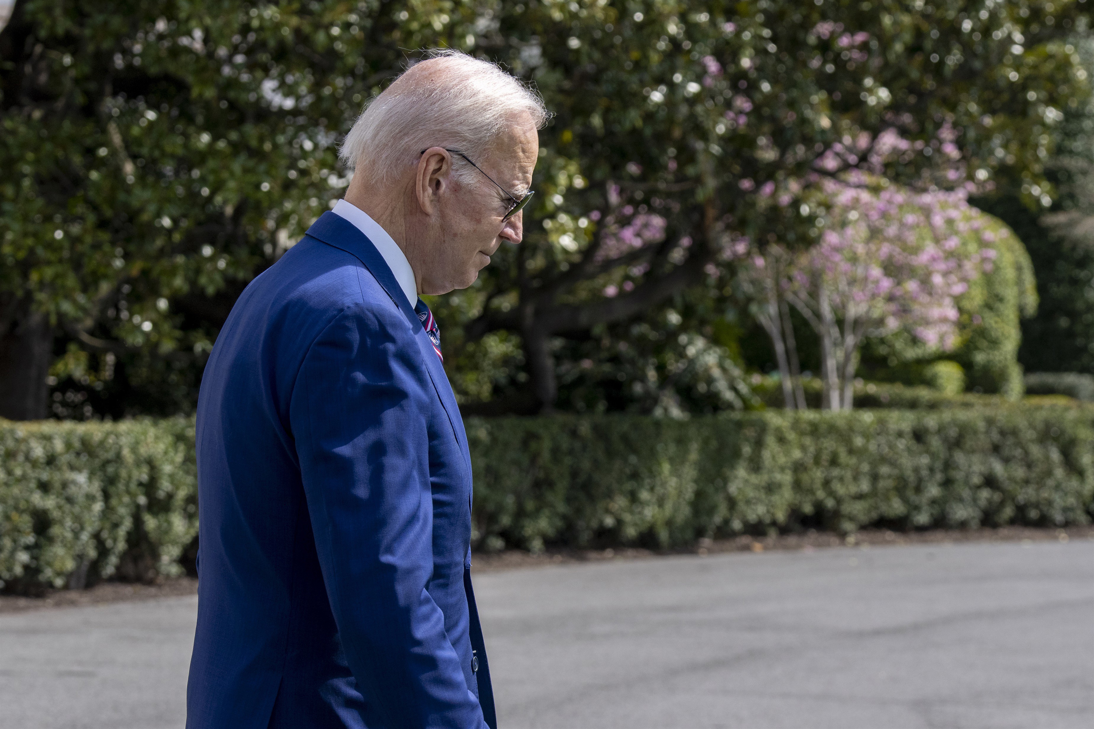 El presidente de Estado Unidos, Joe Biden, en Washington