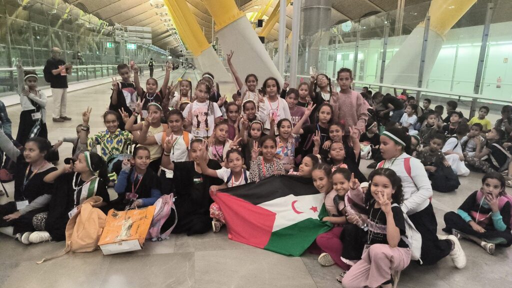 Un total de 173 niños refugiados del Sahara Occidental llegan a C-LM para pasar sus ‘Vacaciones en Paz’